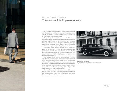 Rolls-Royce Phantom Brochure - Rolls-Royce Motor Cars Raleigh