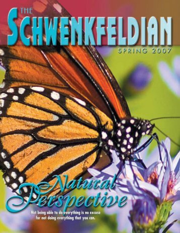 Spring 2007 issue - Schwenkfelder Library & Heritage Center