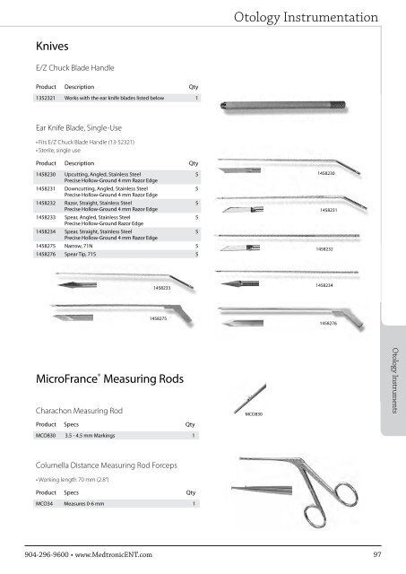 ENT Instrument Catalog - Inmeda