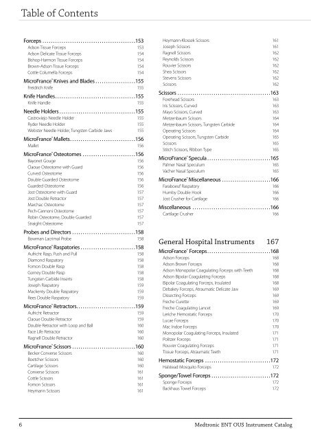 ENT Instrument Catalog - Inmeda