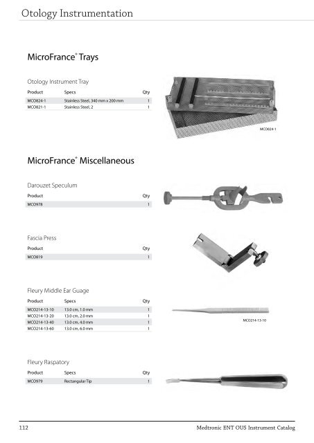 ENT Instrument Catalog - Inmeda