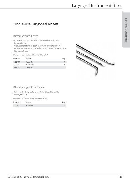 ENT Instrument Catalog - Inmeda