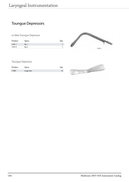 ENT Instrument Catalog - Inmeda