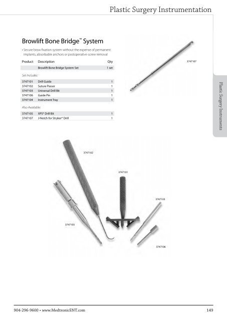 ENT Instrument Catalog - Inmeda