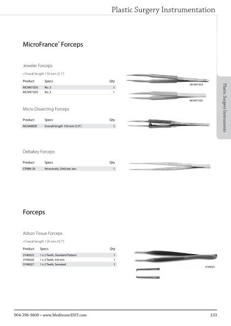 ENT Instrument Catalog - Inmeda