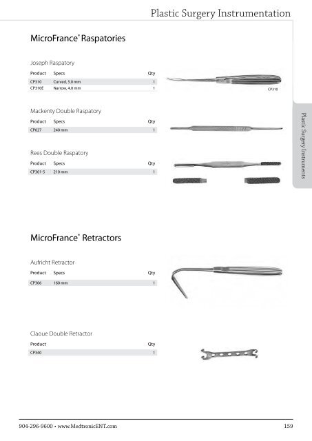 ENT Instrument Catalog - Inmeda