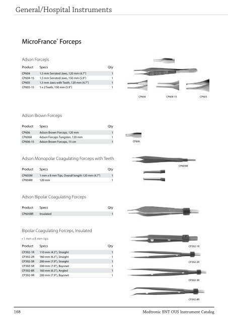 ENT Instrument Catalog - Inmeda