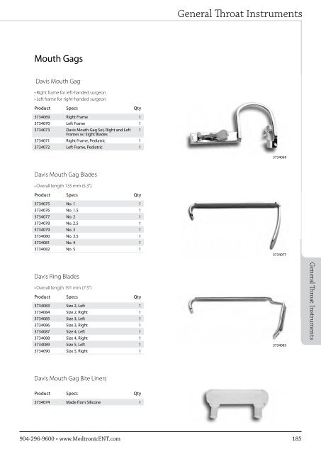 ENT Instrument Catalog - Inmeda