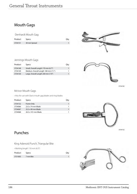 ENT Instrument Catalog - Inmeda