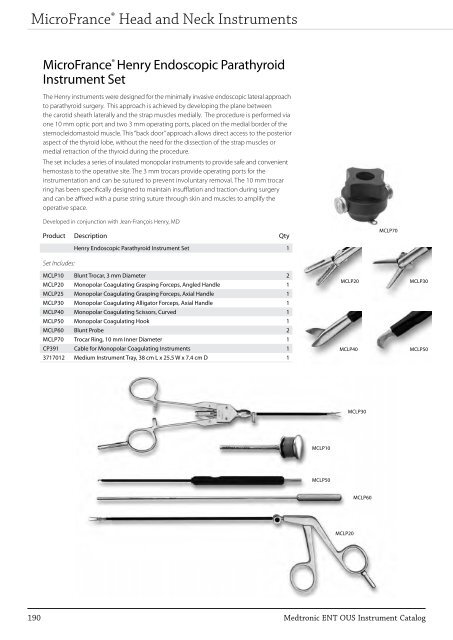 ENT Instrument Catalog - Inmeda