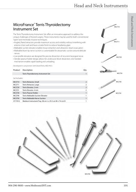 ENT Instrument Catalog - Inmeda