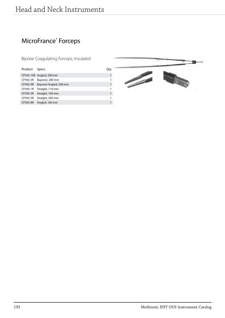 ENT Instrument Catalog - Inmeda