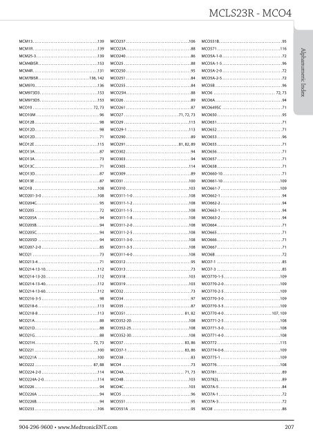 ENT Instrument Catalog - Inmeda