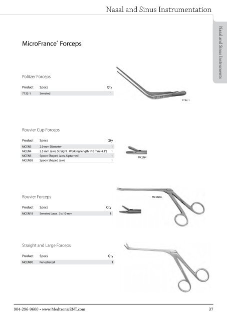 ENT Instrument Catalog - Inmeda