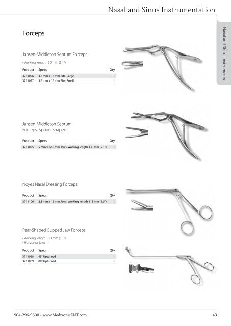 ENT Instrument Catalog - Inmeda