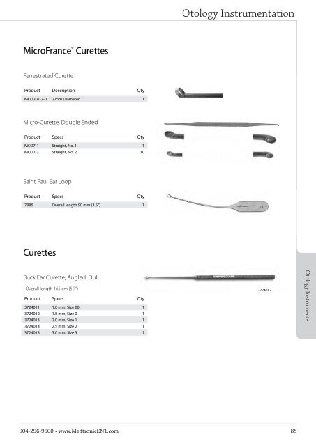 ENT Instrument Catalog - Inmeda