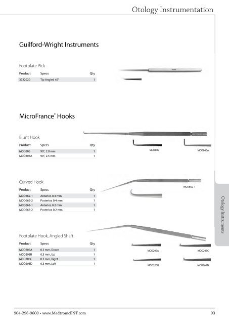 ENT Instrument Catalog - Inmeda