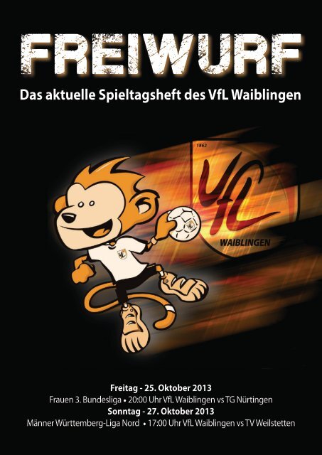 Freiwurf 25.10.2013 Frauen und Männer - VfL Waiblingen