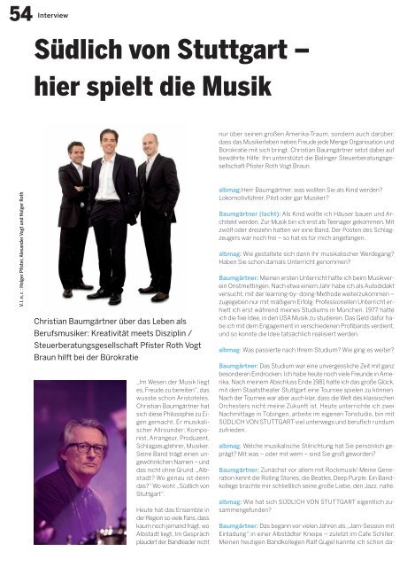 albmag 04/2011_Interview mit Christian Baumgärtner