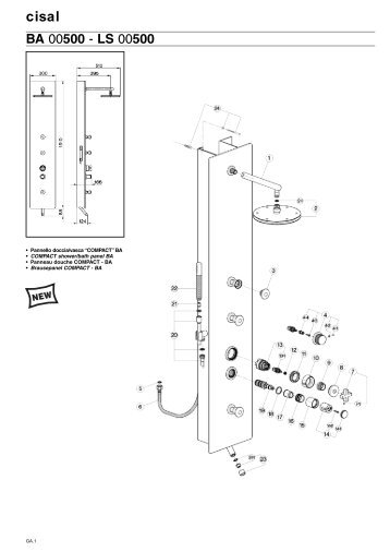 BA 00500 - LS 00500 - Cisal