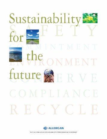 Sustainability Performance Report - Allergan