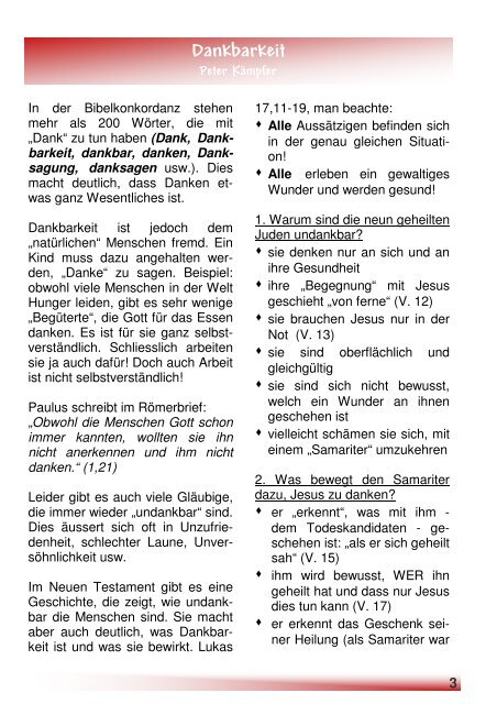 Informationsblatt - FMG Lausen