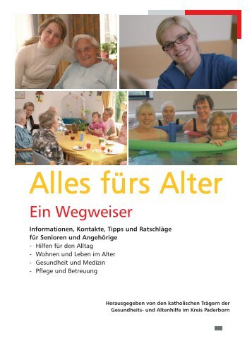 Wegweiser "Alles fürs Alter" - Caritasverband Paderborn eV
