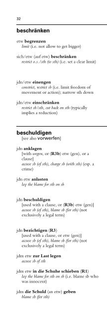 Using German Synonyms - Free