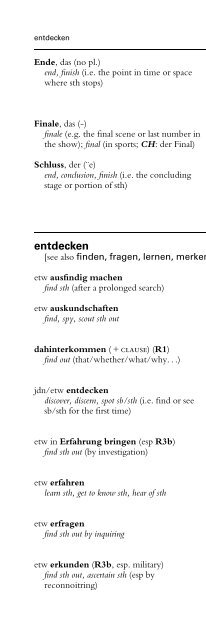 Using German Synonyms - Free