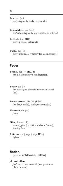 Using German Synonyms - Free