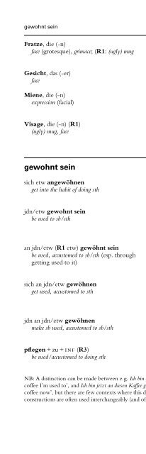 Using German Synonyms - Free