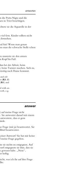 Using German Synonyms - Free