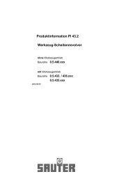 PI 43.2 - Sauter Feinmechanik GmbH