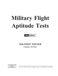 Military Flight Aptitude Tests - USAREC - U.S. Army