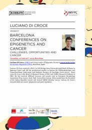 CV and abstract Luciano Di Croce - B·Debate