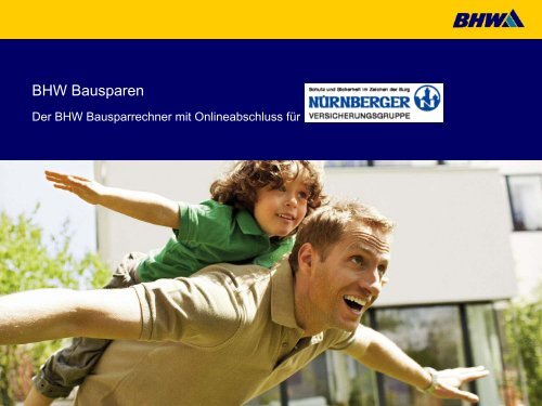 Anleitung Zur Benutzung Bausparen Bhw