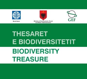 THESARET E BIODIVERSITETIT BIODIVERSITY TREASURE