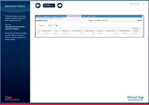 PAGETIMESHEETS PORTAL CLIENT USER GUIDE - Michael Page