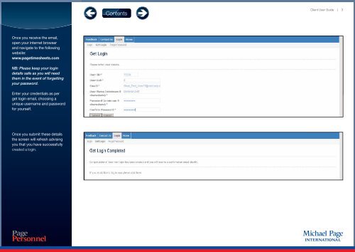 PAGETIMESHEETS PORTAL CLIENT USER GUIDE - Michael Page