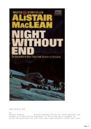 Night Without End By Alistair MacLean Alistair ... - bzelbublive.info