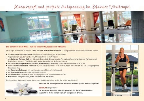 Sommerprospekt - Vital Landhotel Schermer