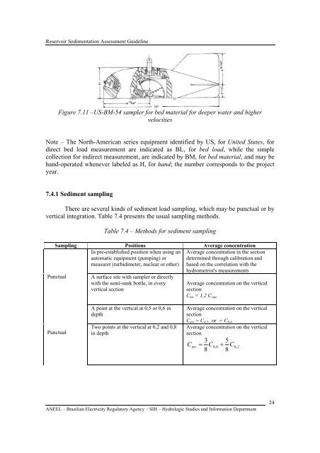 RESERVOIR SEDIMENTATION ASSESSMENT GUIDELINE - Aneel