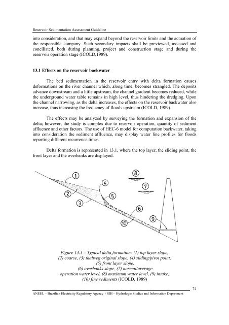 RESERVOIR SEDIMENTATION ASSESSMENT GUIDELINE - Aneel