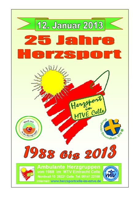 Grußwort - MTVE Celle Herzsport