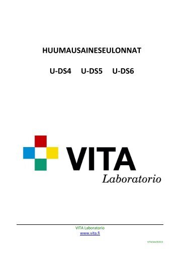 Huumausaineseulonnat - VITA Terveyspalvelut Oy