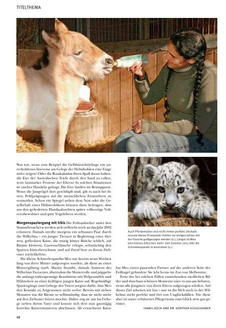 Wilhelma magazin 2/2012