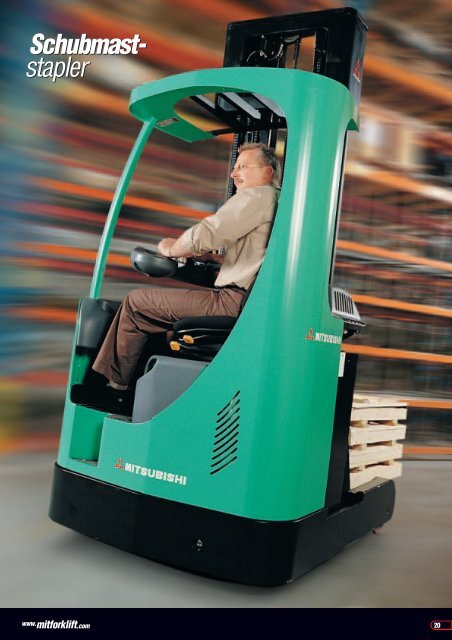 Niederhubwagen - Mitsubishi Forklift Trucks