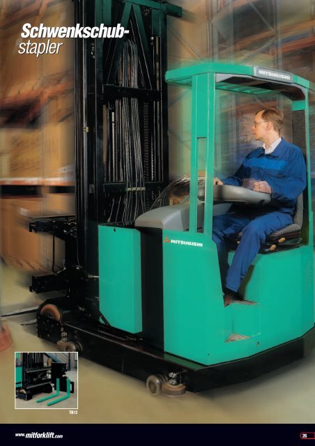 Niederhubwagen - Mitsubishi Forklift Trucks