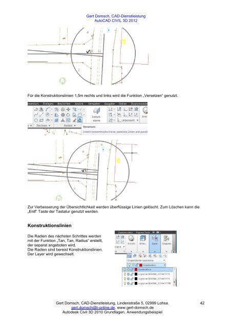 Autodesk Civil 3D 2010, - gert-domsch.de