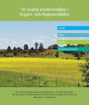 10 utvalda smultronställen i Angarn- och Bogesundskilen - Täby